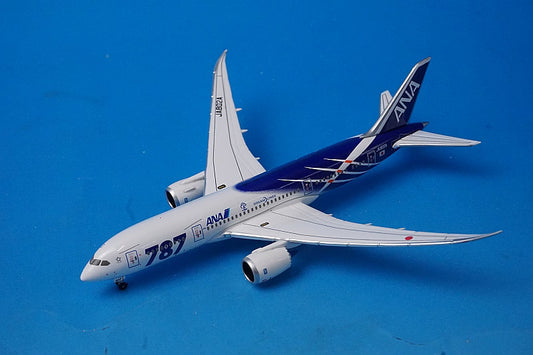 1:500 B787-8 ANA Special Marking Main wing flight attitude JA802A NH50072 ANA airplane model