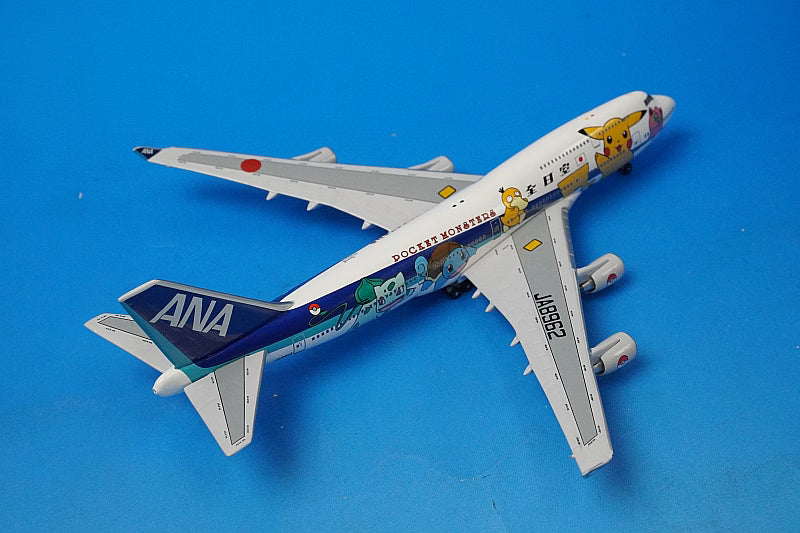1:400 B747-400 ANA Pokemon Jet International JA8962 2004-030 Big Bird airplane model