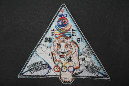 Patch USN CVW-9 9th Carrier Air Wing CVN-68 1988 Seoul Olympics without hook and loop