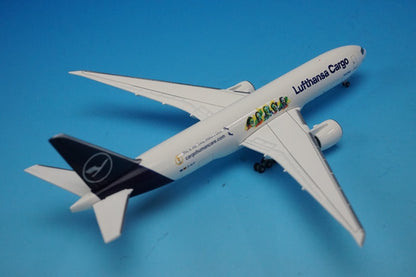 1:500 B777F Lufthansa Cargo Human Care Buenos Dias Mexico D-ALFI 535755 Herpa