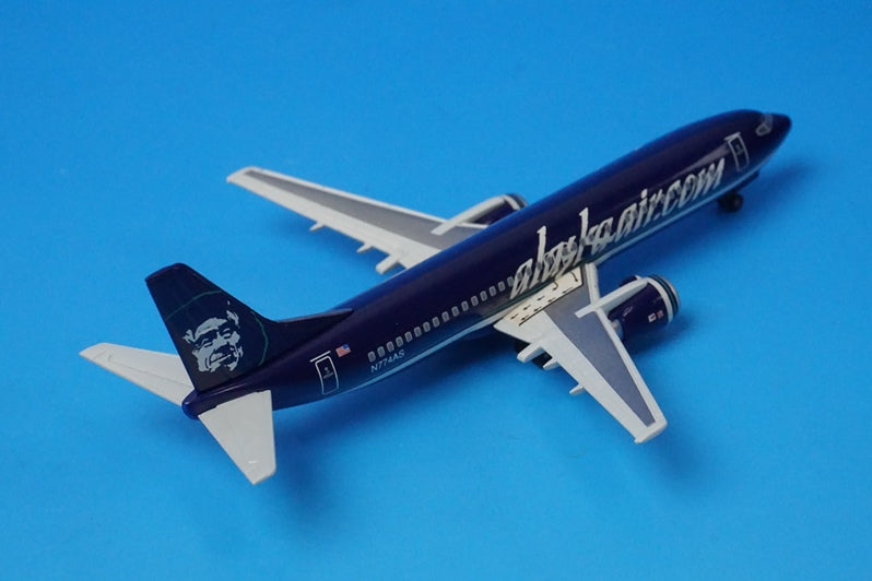 1:400 B737-4Q8 Alaska Airlines N774AS 55449 Dragon