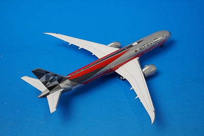 1:400 B787-9 Etihad Formula 1 2018 with antenna A6-BLV EW4789002 JC Wings airplane model