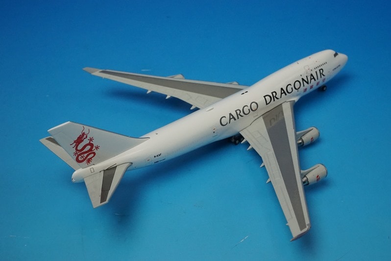1:400 B747-400BCF modified cargo type Dragon Air Cargo B-KAF EW4744010 JC Wings airplane model
