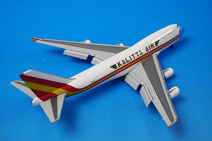 1:400 B747-400F Kalitta Air Mask Paint Flaps Down N744CK GJCKS1999F Gemini