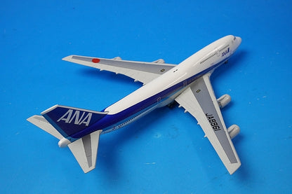 1:400 B747-400D ANA final flight, wooden pedestal stand included, JA8961 NH40081 ANA airplane model