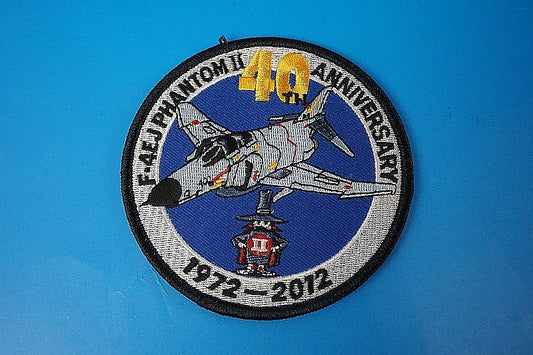 Patch JASDF F-4EJ Phantom II 40th Anniversary Spook without hook and loop