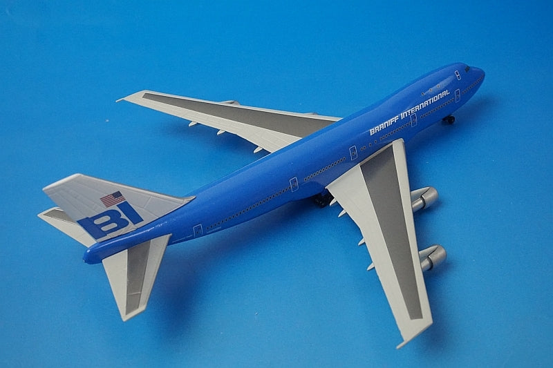 1:400 B747-100 Braniff International Blue N603BN JX101 Jet-x
