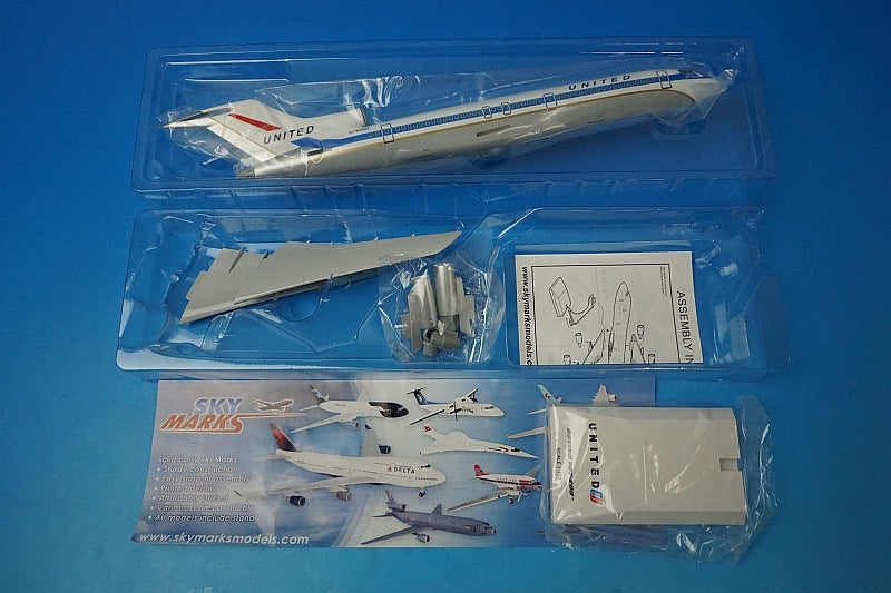 1:150 B727-200 United Delivery Colors N7646U SKR131 SKYMARKS airplane model