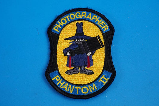 Patch JASDF F-4E Phantom II Photographer Spook (with Velcro)