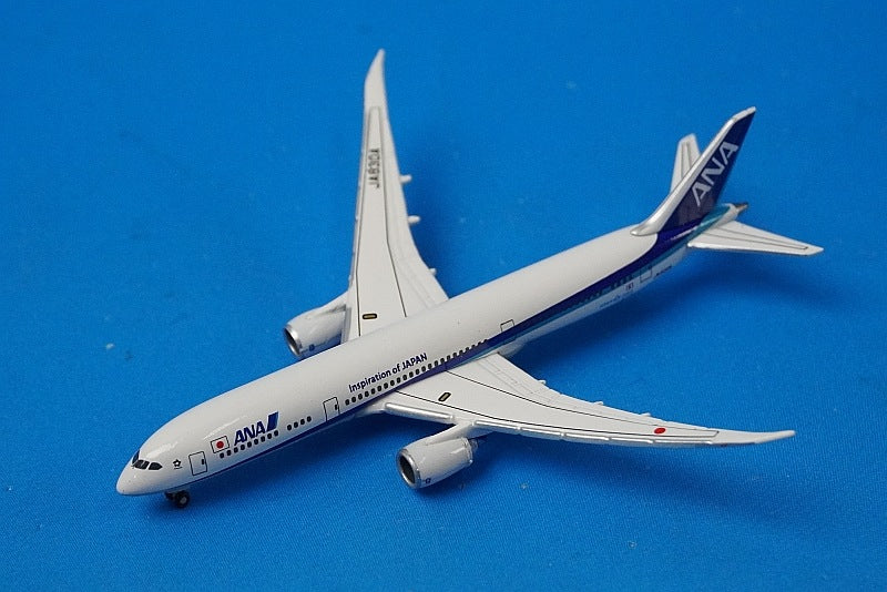 1:1000 B787-9 ANA Inspiration of JAPAN Main wing aerial attitude JA830A NH10032 ANA airplane model