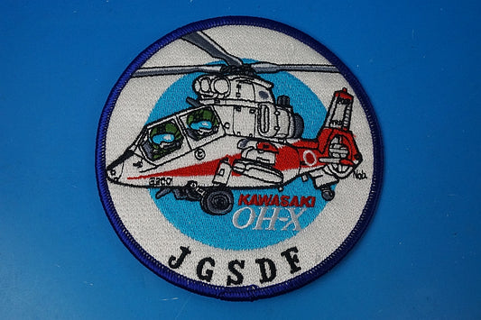 Patch JGSDF Kawasaki OH-X Flight Experiment Squadron without hook and loop