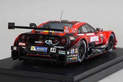 1:43 EBBRO 45510 Nissan MOTUL AUTECH GT-R Super GT GT500 2017 #23 model car