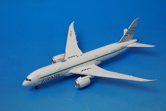 1:400 B787-8 ZIPAIR New Paint Wing Ground Position JA825J 59021 NG Model airplane Model
