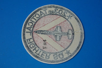 Patch JASDF 203rd Tactical Fighter SQ Chitose A.B. without hook and loop