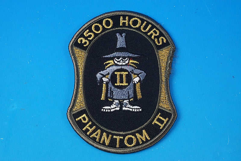 Patch JASDF F-4EJ Phantom II 3500 flight hours Spook without hook and loop