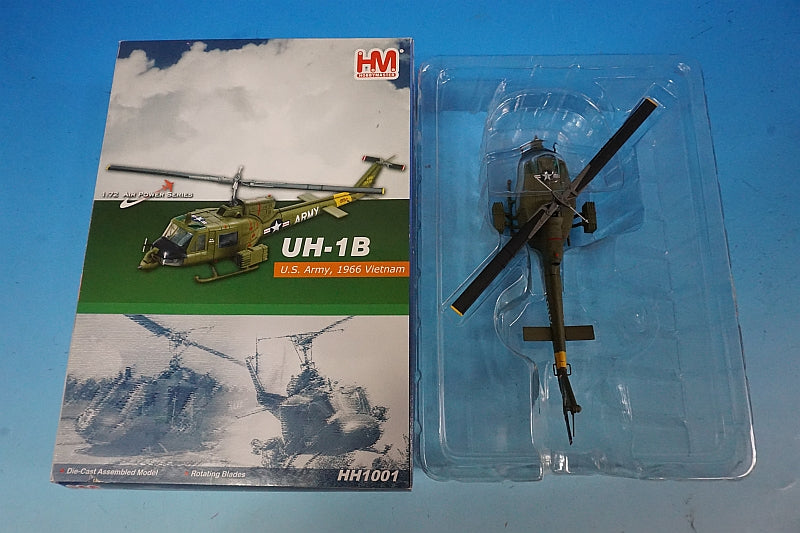 1:72 UH-1B Huey U.S. Army Heavy Hog 1996 Vietnam War HH1001 Hobby Master