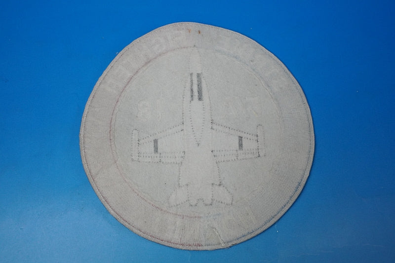 Patch USAF F/A-18 Hornet Strike Fighter Big Size without hook and loop