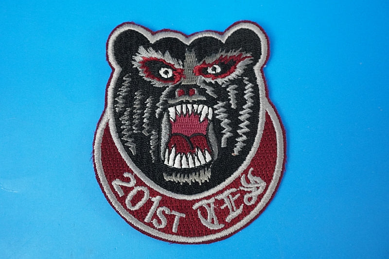 Patch JASDF F-15 201TFS Brown Bear without hook and loop