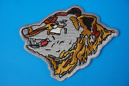 Patch JASDF brown bear without hook and loop