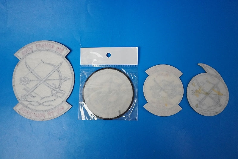 Patch JASDF "Ganbarou Nippon" Air Festival 2011 4 piece set without hook and loop