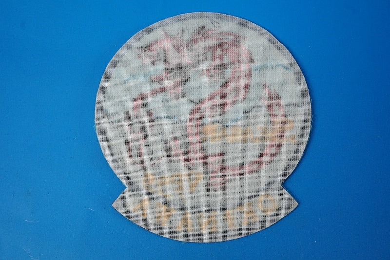 Patch JMSDF VP-9 9th Air Squadron P-3C Anti-Submarine Patrol Naha Air Base Okinawa SEASAR without hook and loop