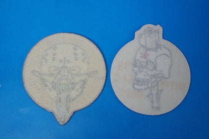 Patch JASDF Air Self-Defense Force 301st Squadron TAC MEET/Skull Battle Competition 1999 and other items, 2 types, 2-piece set, no Velcro