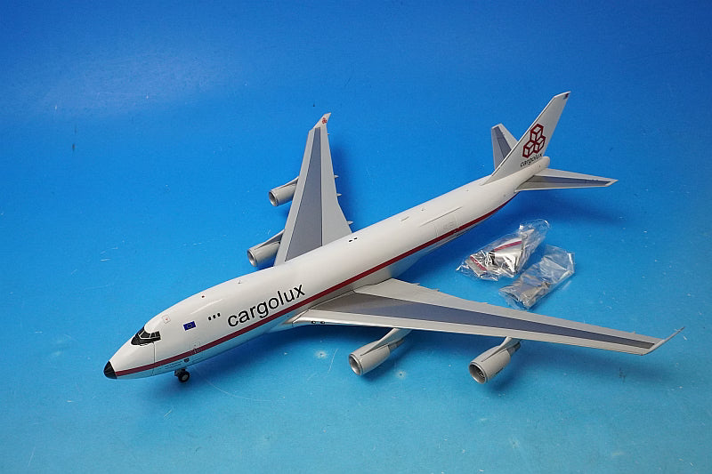 1:200 B747-400ERF Cargolux Retro Livery INTERACTIVE SERIES LX-NCL XX20051C JC Wings airplane model