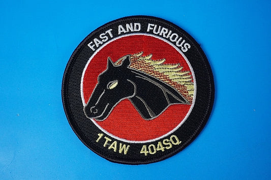 Patch JSADF 1st Transport Air Squadron 404th Squadron Komaki Base Horse with hook and loop