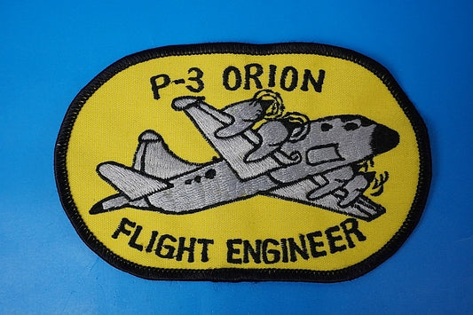 Patch JMSDF Kawasaki P-3C Orion Patrol Aircraft Flight Engineer Oval without hook and loop