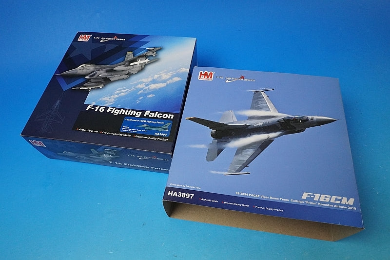 1:72 F-16CM (Block 50P) USAF PACAF 35th Fighter Wing 14th Fighter Wing Viper Demo Team KOMATSU AB #92-3894 HA3897 Hobby Master