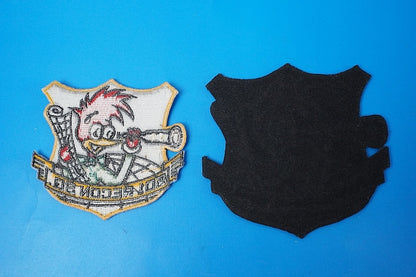 Patch JASDF Woodpecker High Visibility Low Visibility 2 piece set without hook and loop