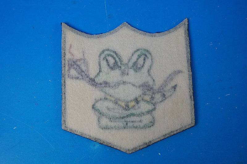 Patch JASDF F-4EJ Kai, 301st Squadron, TAC MEET/Combat Competition, 2000, Frog design, no Velcro