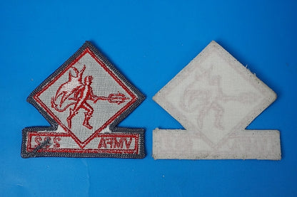 Patch USMN F-4 Phantom VMFA-232 Red Devils Different colors Set of 2 without hook and loop