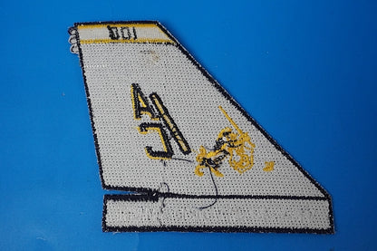 Patch USN F/A-18F Super Hornet VFA-3 SWORDSMEN Vertical stabilizer Patch without hook and loop