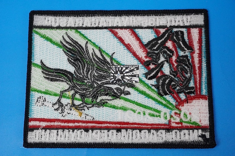 Patch USN EA-18G Growler VAQ-135 Black Ravens/Yatagarasu 2020-2021 without hook and loop