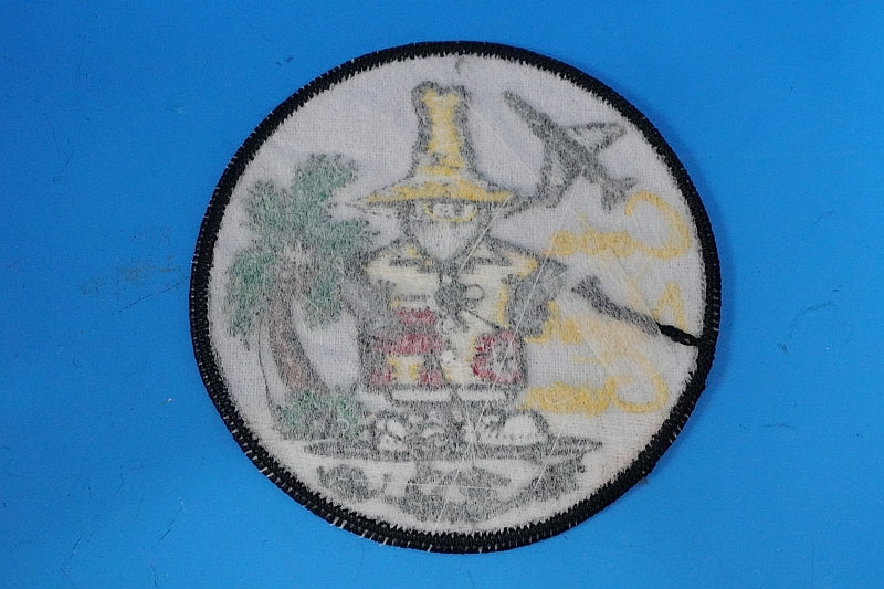 Patch JASDF 302nd Squadron Co op North Guam Participation Patch Spook without hook and loop