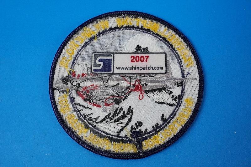 Patch JMSDF 3rd Patrol SQ P-3C Neptune Final Year 2007 without hook and loop