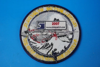 Patch JMSDF 3rd Patrol SQ P-3C Neptune Final Year 2007 without hook and loop