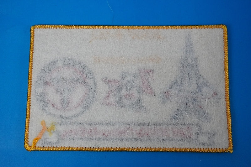 Patch JASDF F-15J 203SQ 1980-2005 25th Anniversary White Bear Polygon without hook and loop