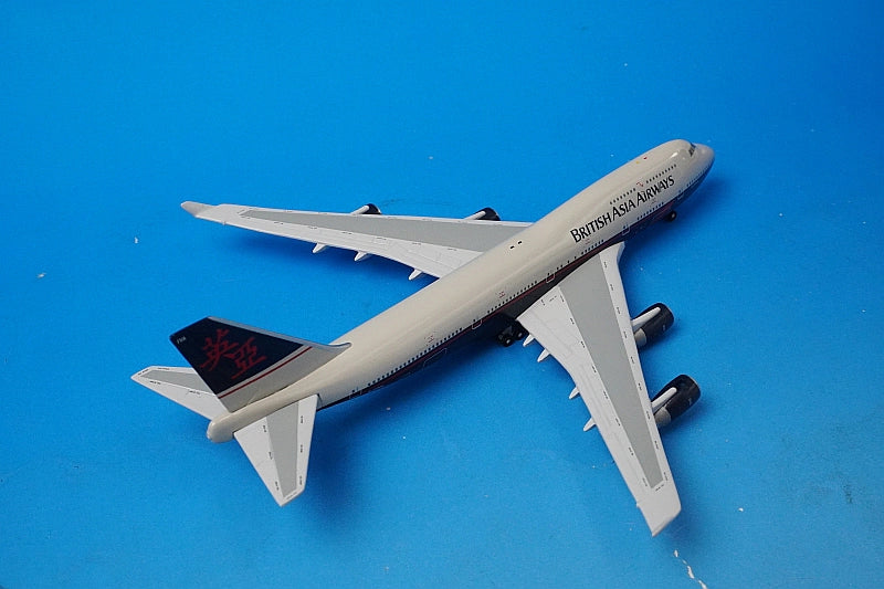 1:400 B747-400 British Asia G-CIVA GJBAW275 Gemini