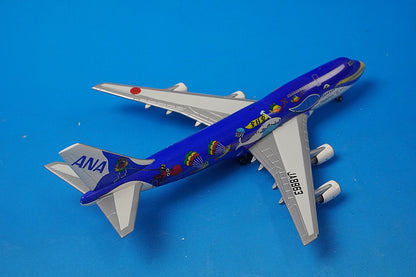 1:400 B747-400 ANA Marine Jumbo JA8963 55888 Dragon airplane model