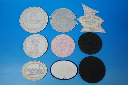 Patch JASDF 1st Transport Air Squadron 401st Squadron Komaki Air Base Various 9 piece set without hook and loop