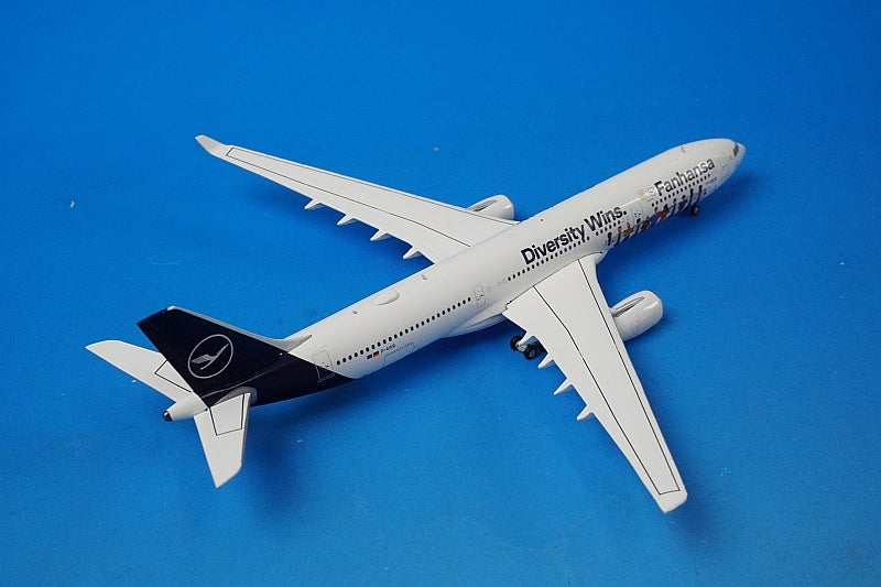 1:400 A330-300 Lufthansa Fanhansa Diversity Wins. D-AIKQ GJDLH2191 Gemini