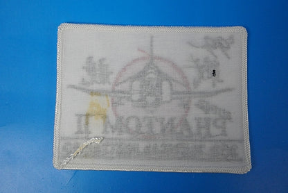 Patch JASDF 302TFS TAC MEET '99 Super Phantom II HINOMARU Rectangle without hook and loop