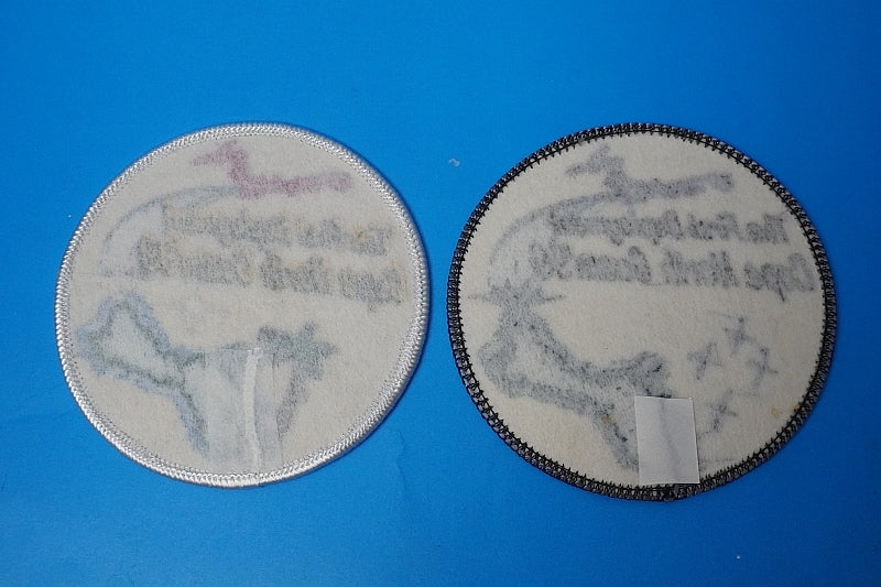 Patch JASDF Coop North Guam 1999 High Visibility Low Visibility 2 piece set without hook and loop