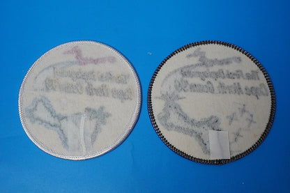 Patch JASDF Coop North Guam 1999 High Visibility Low Visibility 2 piece set without hook and loop