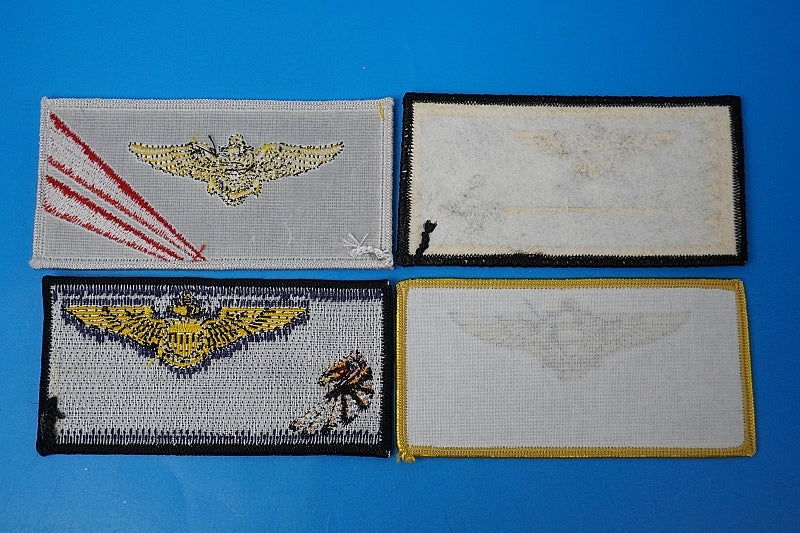Patch USN VFA-154 Black Knights 4 piece set without hook and loop