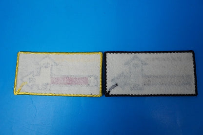 Patch JASDF F-2 KEEPER High Visibility Low Visibility 2 piece set without hook and loop