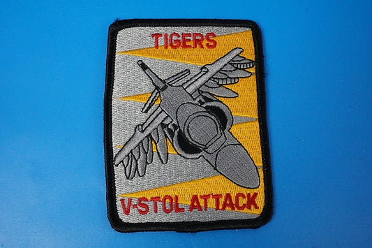 Patch USAF Hawker Siddeley Harrier V-STOL ATTACK without hook and loop