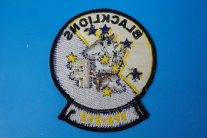 Patch USN F/A-18F Super Hornet VFA-213 Black Lions without hook and loop
